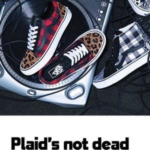 Leopard & Plaid Vans!!